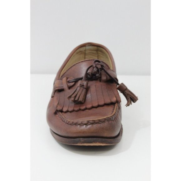 Allen Edmonds Men Shoes Loafer Classic Kiltie Dress Leather - Picture 9 of 11